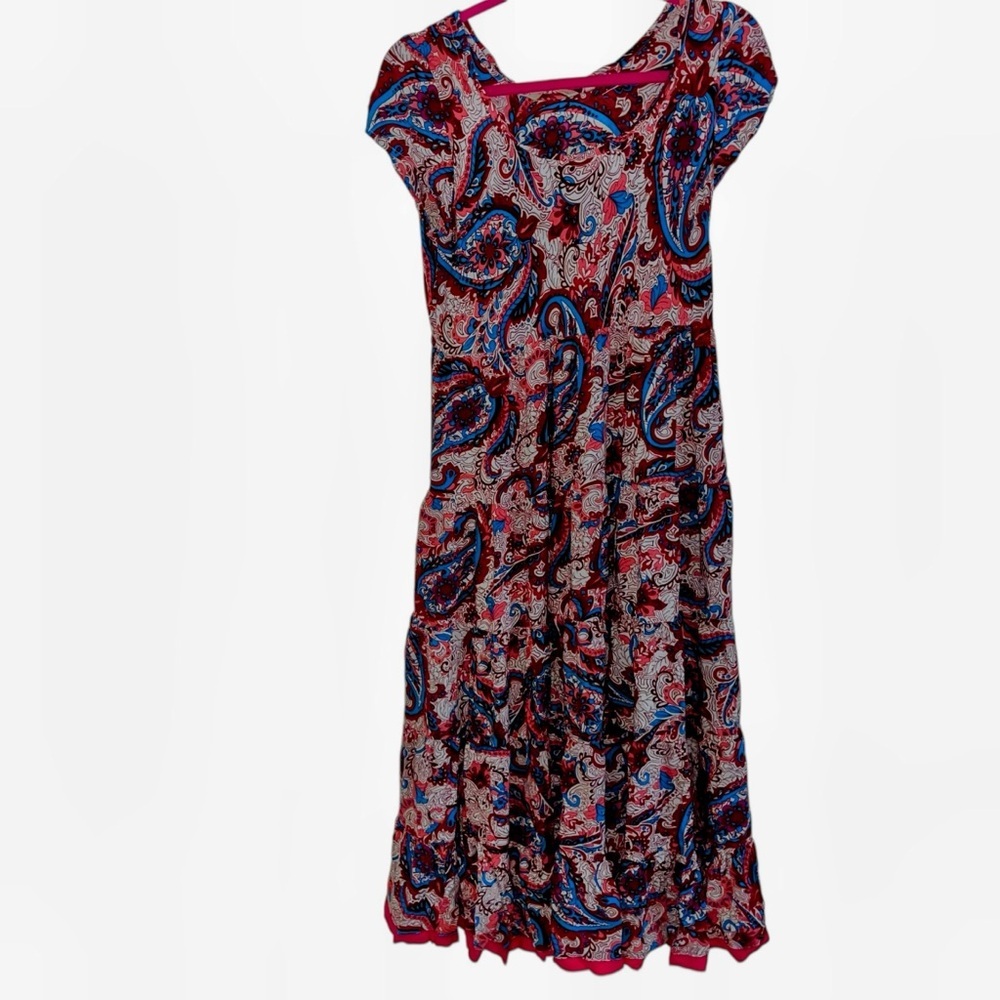 Women's Paisley Soft Surrounding Dress
